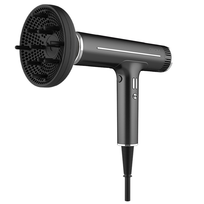 Black Hair Dryer Plaukų džiovintuvas OSOMDF06HDBL, 1 vnt 