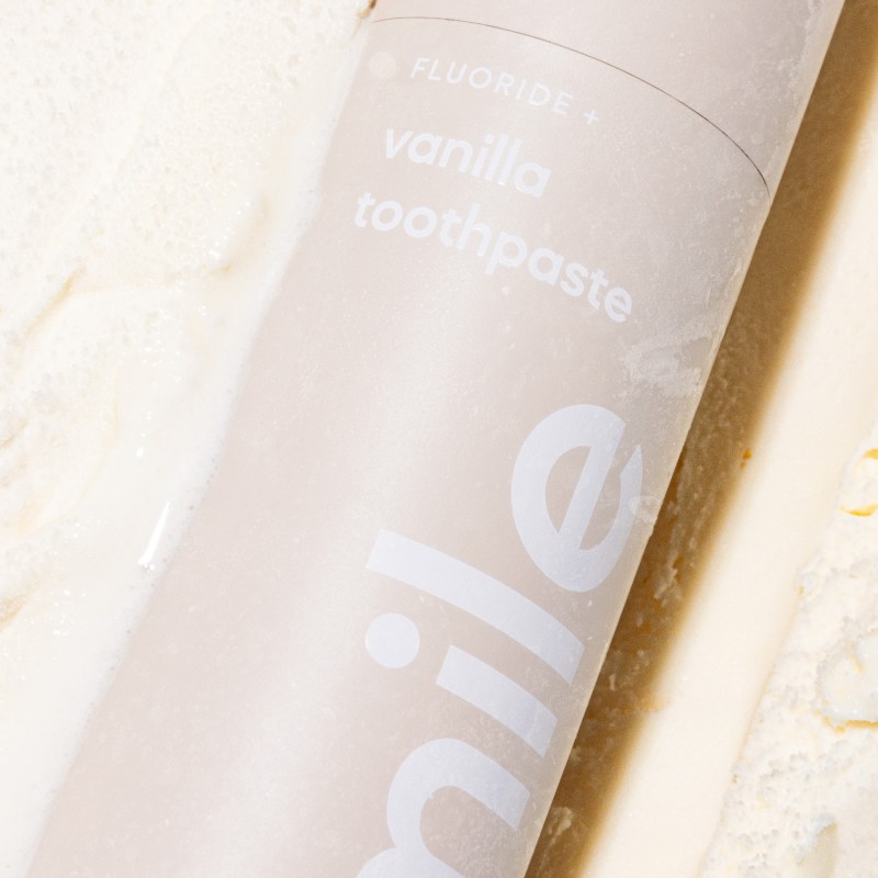 Vanilla Toothpaste Vanilės skonio dantų pasta, 60g.