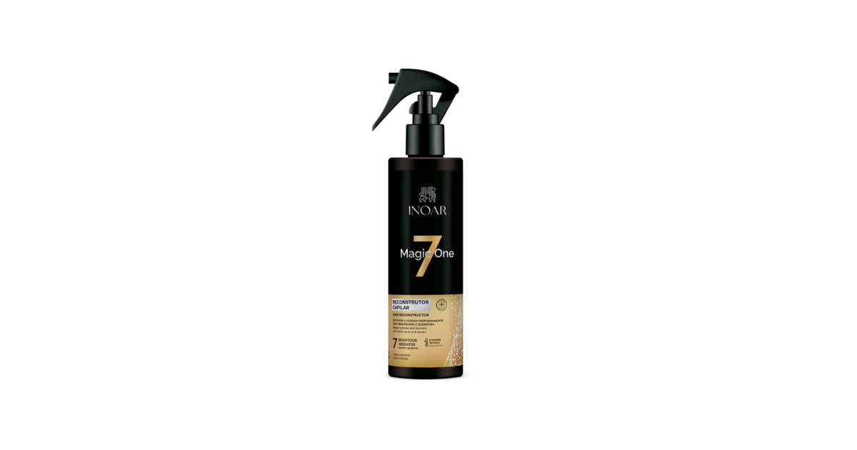 INOAR Magic One 7 Reconstructor plaukus rekonstruojantis purškiklis, 300 ml
