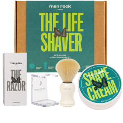 Ultimate Shaving Gift Set Sicilian Lime Skutimosi rinkinys su dviašmeniu skustuvu, 1vnt 
