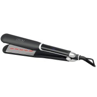 Infrared Hair Straightener Juodos spalvos plaukų tiesintuvas su infraraudonaisiais spinduliais plačiomis plokštelėmis, 1vnt  