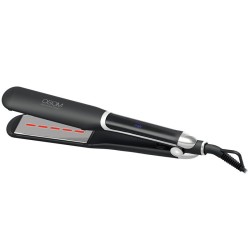Infrared Hair Straightener Juodos spalvos plaukų tiesintuvas su infraraudonaisiais spinduliais plačiomis plokštelėmis, 1vnt  