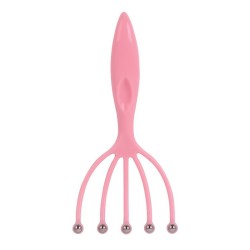 Five Claw Head Massager Rožinis galvos odos masažuoklis, 1vnt 