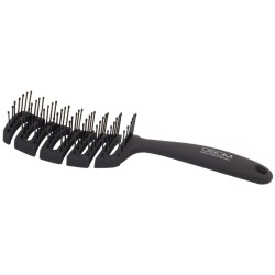Hair Brush Šepetys plaukams, lenktas stačiakampis su nailono spygliukais, 1vnt  