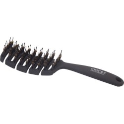 Hair Brush Šepetys plaukams su nailono spygliukais ir šerno šereliais, 1vnt  