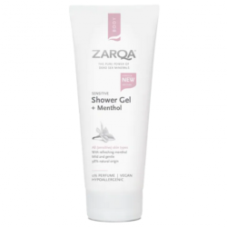 Shower Gel + Menthol Dušo gelis su mentoliu, 200 ml  