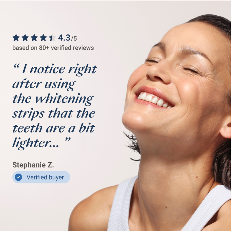 Whitening Strips Balinančios dantų juostelės, 7 poros