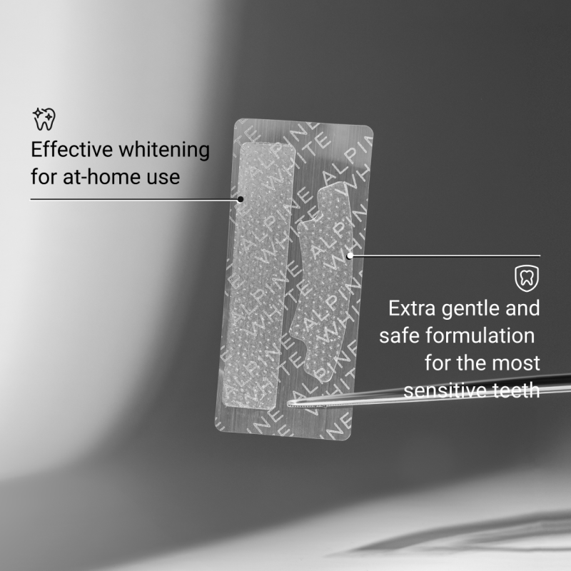 Whitening Strips Sensitive Balinančios juostelės jautriems dantims, 7 poros