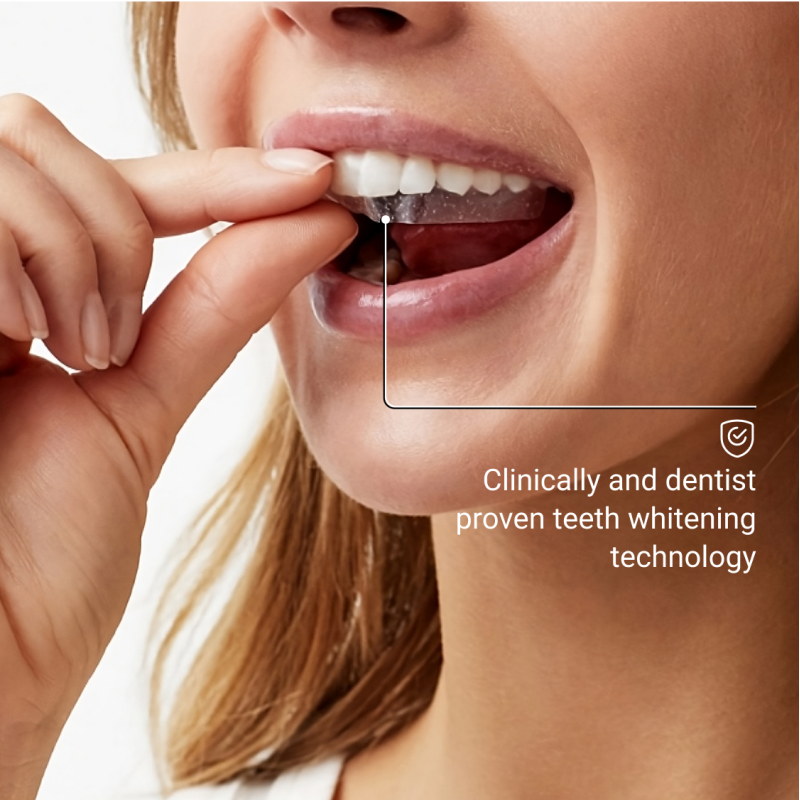 Whitening Strips Sensitive Balinančios juostelės jautriems dantims, 7 poros