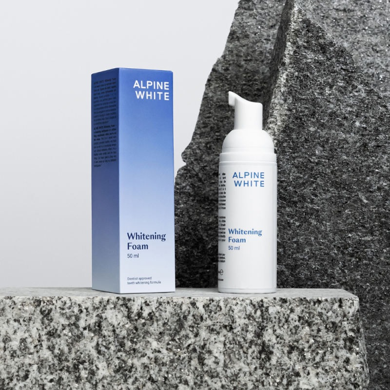 Whitening Foam Balinančios dantų putos, 50ml