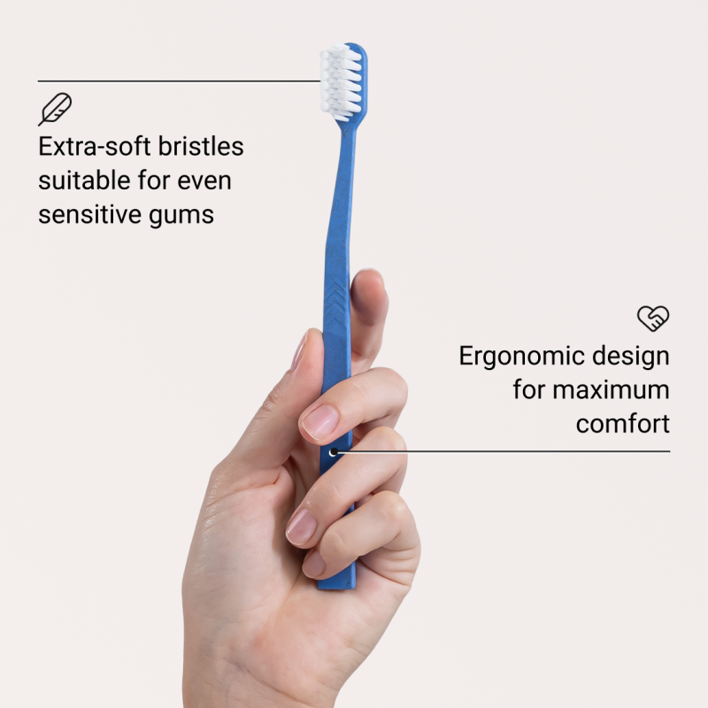 Soft Toothbrush Švelnus dantų šepetėlis, 1vnt