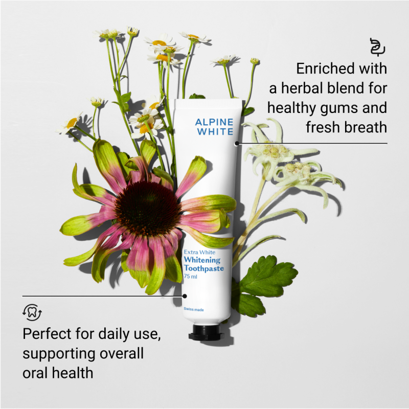 Whitening Toothpaste Extra White Balinamoji dantų pasta, 75ml