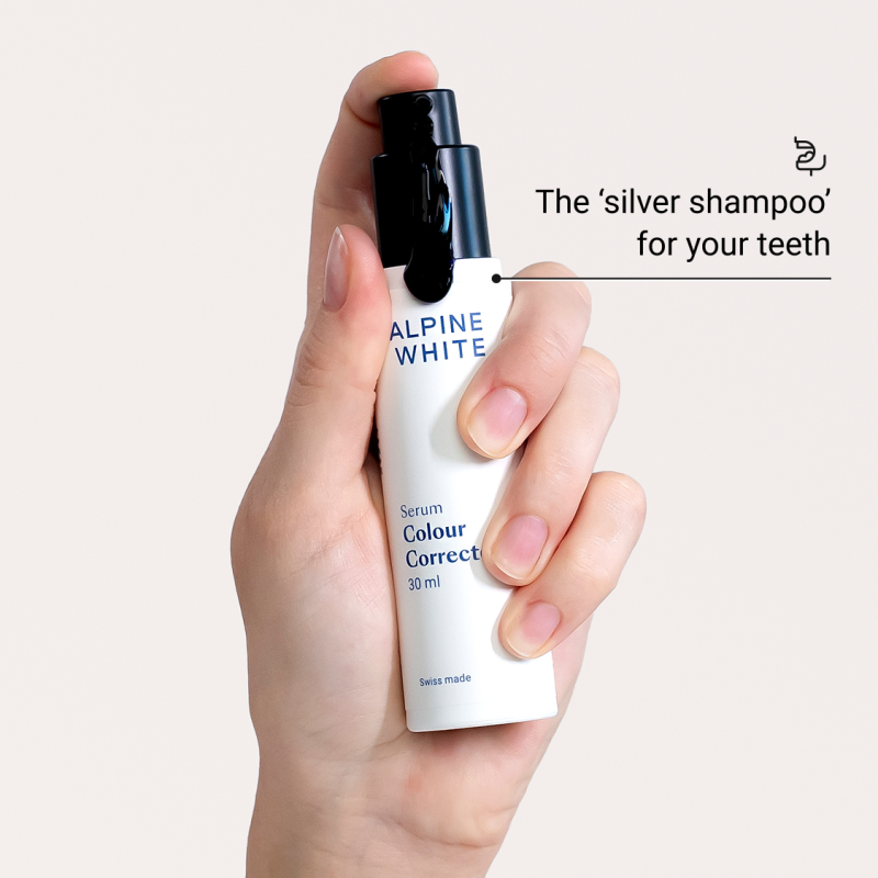 Colour Corrector Serum Balinantis serumas dantims, 30ml
