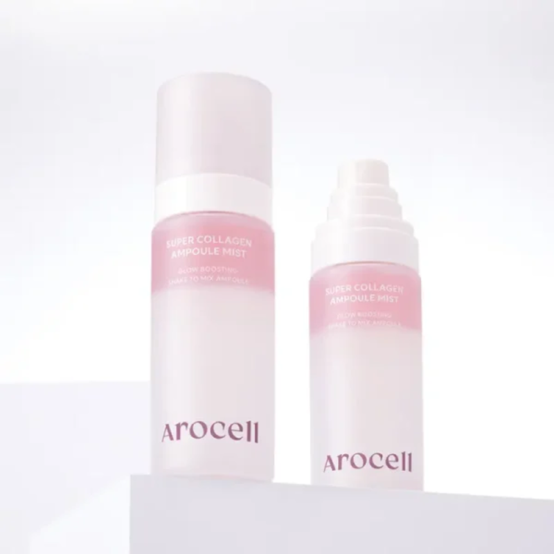 Arocell Super Collagen Ampoule Mist Dulksna-serumas veidui su kolagenu, 80 ml