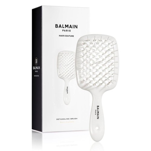 Detangling Brush White Šepetys veltis linkusiems plaukams, 1vnt