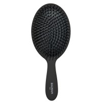 Detangling Spa Brush Black Nailono šerių plaukų šepetys, 1vnt 