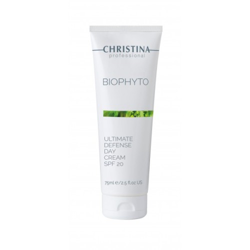 Bio Phyto Ultimate Defense Day Cream SPF20 Apsauginis dieninis kremas su tonu, 75 ml 