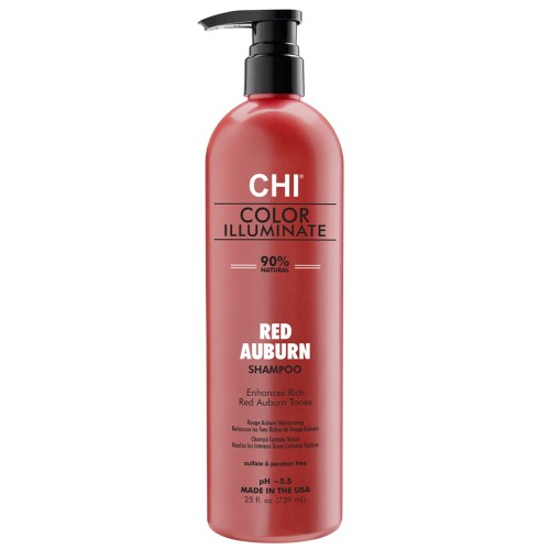 Ionic Color Illuminate Red Auburn Shampoo Spalvą atgaivinantis šampūnas, 739ml