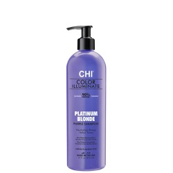 Ionic Color Illuminate Platinum Blonde Purple Shampoo Spalvą atgaivinantis šampūnas, 355ml 