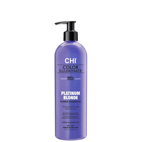 Ionic Color Illuminate Platinum Blonde Purple Shampoo Spalvą atgaivinantis šampūnas, 355ml