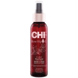 Rose Hip Oil Color Nurture Repair & Shine Leave-In Tonic Atkuriamasis plaukų tonikas, 118ml 