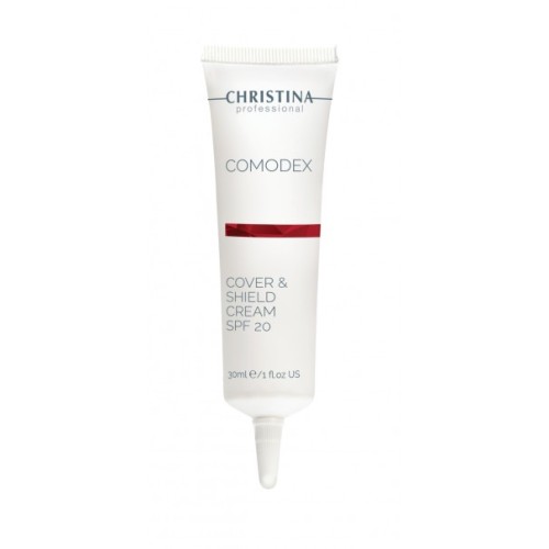 Comodex Cover & Shield SPF20 Tonuojnatis veido kremas, 30ml