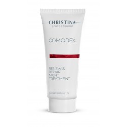 Comodex Renew & Repair Night Treatment Odos toną lyginantis naktinis gelis, 50ml 