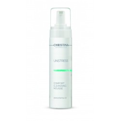 Unstress Comfort Cleansing Mousse Švelnios, valomosios putos, 200 ml  