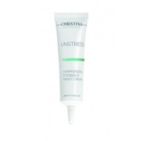 Unstress Harmonizing Eye & Neck Night Cream Kaklo ir akių zonos naktinis kremas, 30 ml 