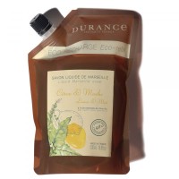 Liquid Marseille Soap Lemon & Mint Skystas muilas, 500ml 