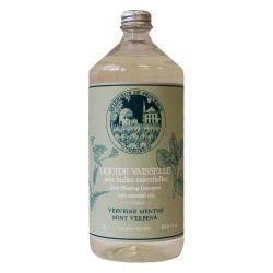 Dish Washing Detergent With Essential Oils Mint Verbena Indų ploviklis, 1 l 