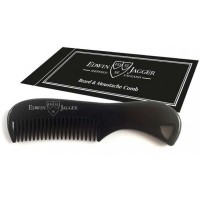 BMC06 Beard & Moustache Comb Barzdos ir ūsų šukos (juodos spalvos), 1 vnt. 