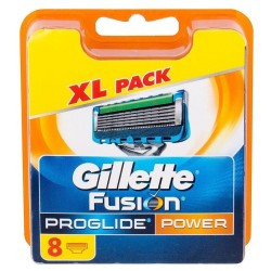 Fusion Proglide Power skustuvo galvutės, 8 vnt. 