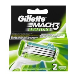 Mach3 Sensitive Skustuvo galvutės, 2vnt. 
