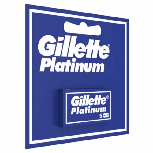 Platinum Dviašmeniai skutimosi peiliukai, 5vnt