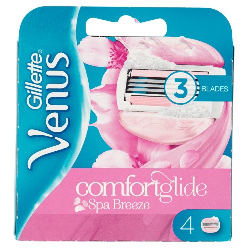 Venus Spa Breeze Comfort Glide Skustuvo galvutės, 4vnt