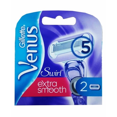 Venus Swirl Extra Smooth Skustuvo galvutės, 2vnt