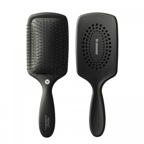 Paddle Wonder Brush Black Plaukų šepetys, 1vnt