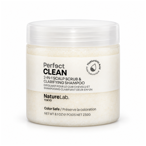 Perfect Clean 2-in-1 Scalp Scrub & Shampoo Valomasis šampūnas su pilingu, 230g