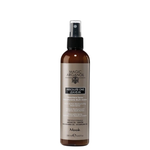 Magic Arganoil Secret Absolute One Leave-In Nenuskalaujama purškiama plaukų kaukė, 250ml