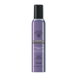 Magic Arganoil Blonde Story No Yellow Whip Mousse Plaukų putos, neutralizuojančios geltonus atspalvius, 200ml 