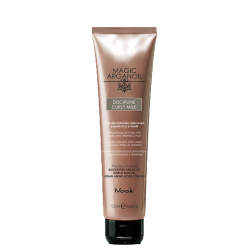 Magic Arganoil Discipline Curly Milk Pienelis besišiaušiantiems, garbanotiems plaukams, 150ml 