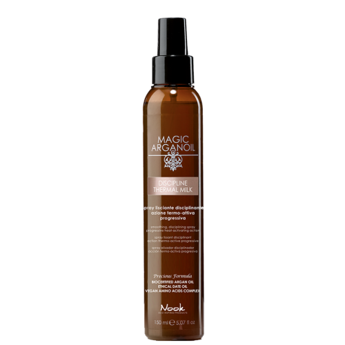 Magic Arganoil Discipline Thermal Milk Plaukus suvaldantis purškalas su karščio apsauga, 150ml