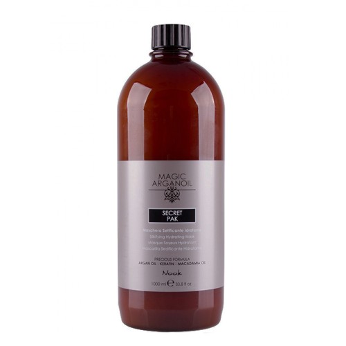 Magic Arganoil Secret Pak Kaukė sausiems, pažeistiems ar besišiaušiantiems plaukams, 1000ml