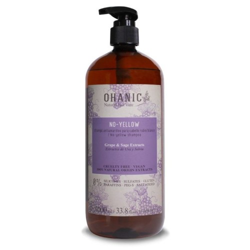 No-Yellow Shampoo Geltonumą neutralizuojantis šampūnas, 1000 ml 