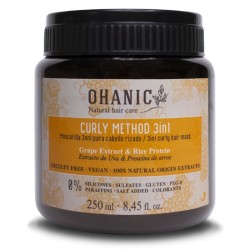 Curly Method Mask Kaukė garbanotiems plaukams, 250 ml  