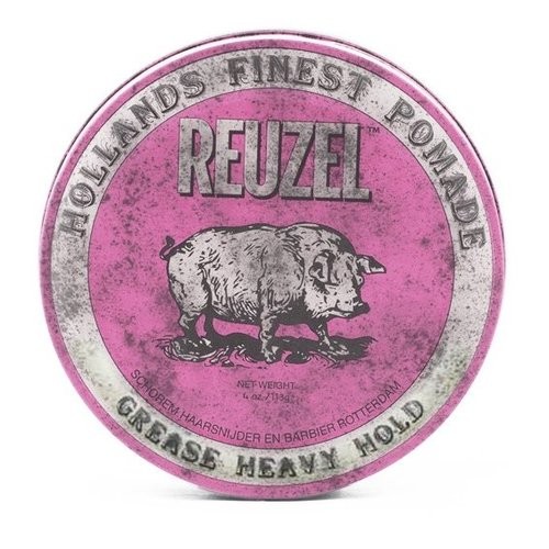 Pink Grease Heavy Hold Pomade - Pomada plaukams, 35 g