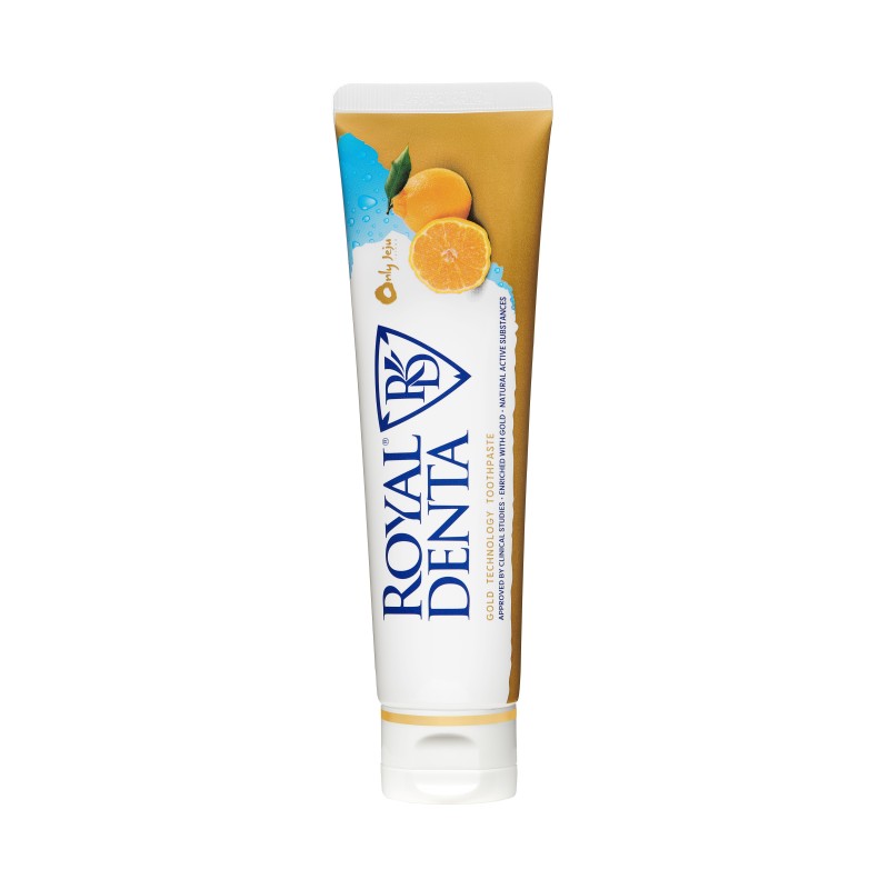 Jeju Citrus And Gold Technology Toothpaste Dantų pasta su auksu ir unshiu, 130g