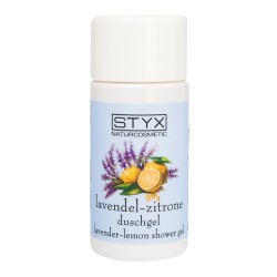 Lavender - Lemon Shower Gel Levandų-citrinų dušo gelis, 30ml 