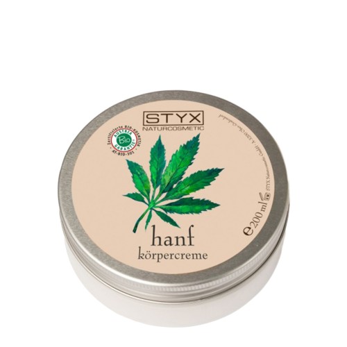 Hanf Body Cream Kūno kremas su kanapių sėklų aliejumi, 200ml